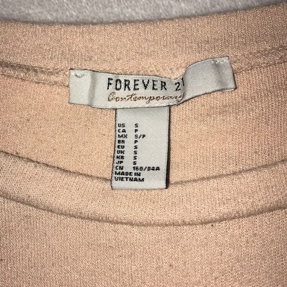 Forever 21 crop top sweater - Picture 4 of 4